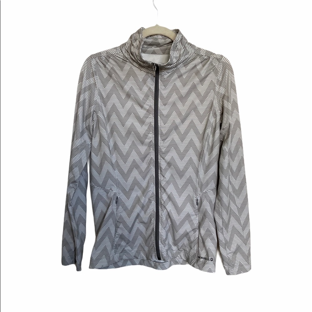 Merrell Chevron Print Sweater